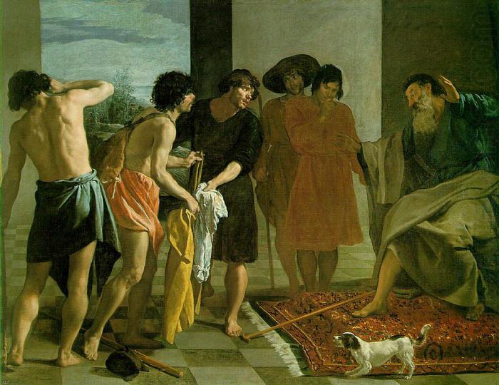 Diego Velazquez Joseph's Bloody Coat Brought to Jacob china oil painting image
